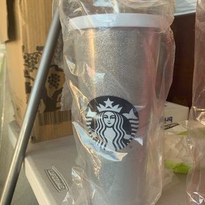 STARBUCKS VENTI CUP WITH STRAW…..BRAND NEW
